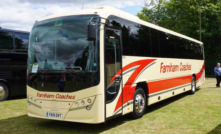 Farnham Coaches Volvo B8R Plaxton Leopard YX15OVT